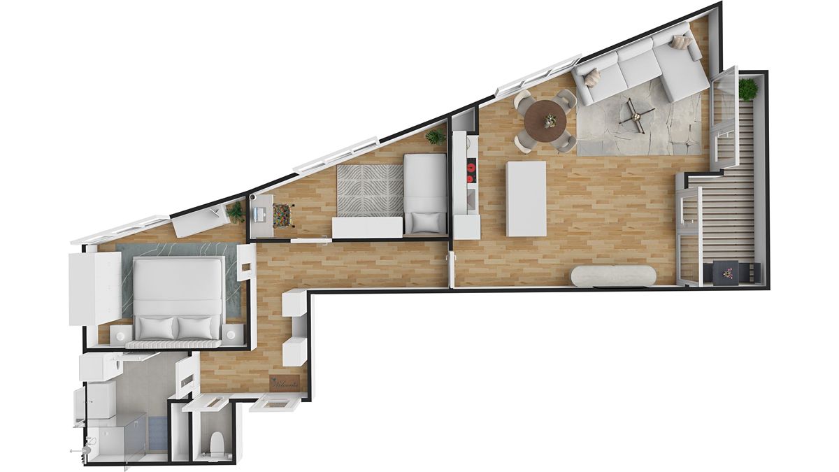 Prodej bytu 3+kk 72 m² – fotografie 3