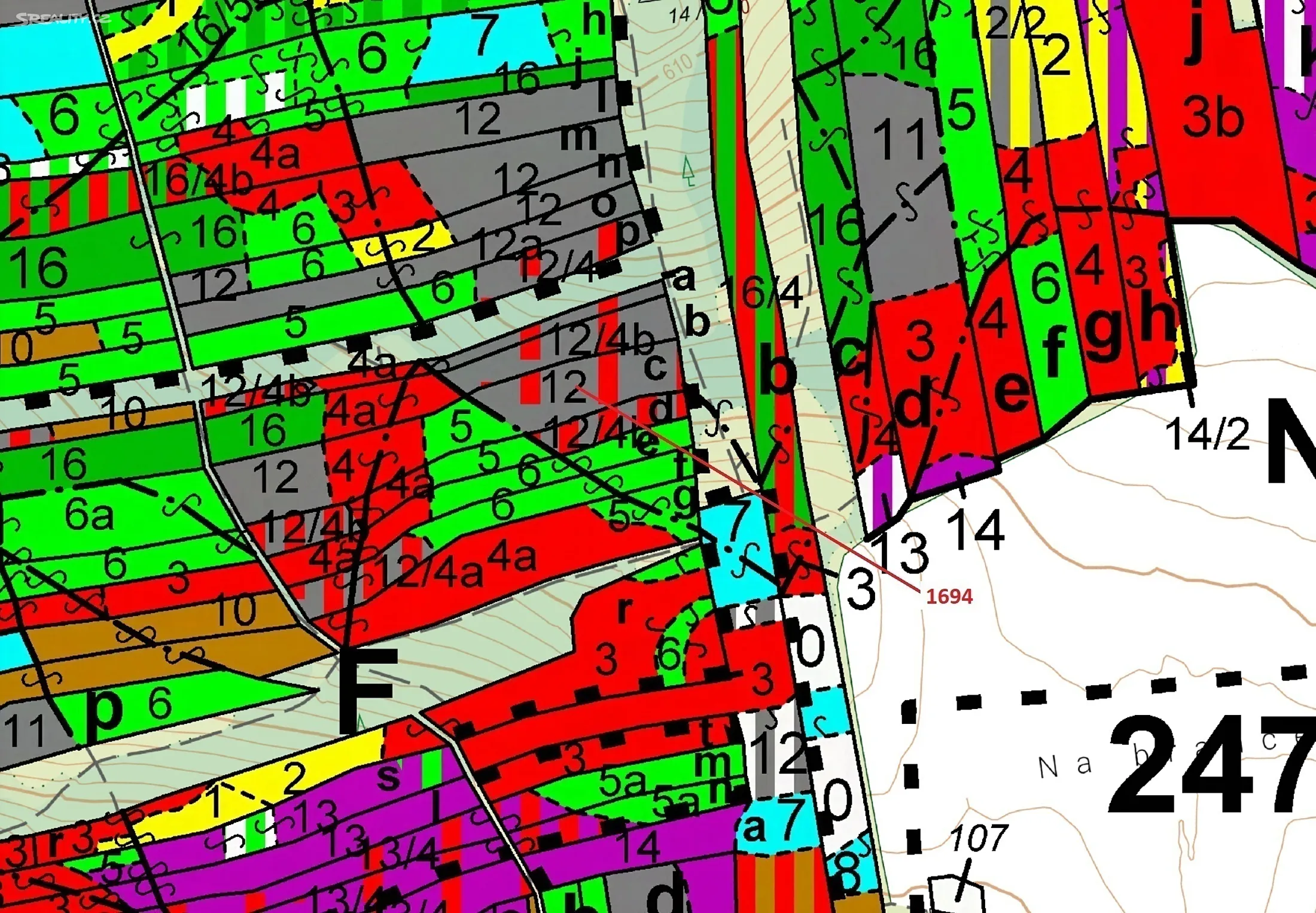 Dražba lesa 5755 m², Žirovnice • Sreality.cz