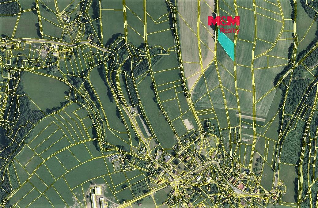 Prodej pole 2928 m², Roztoky u Semil – fotka 1 z 3