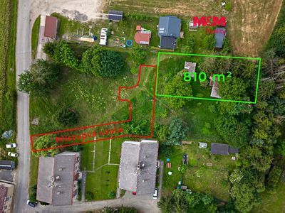 Prodej stavebního pozemku 810 m²