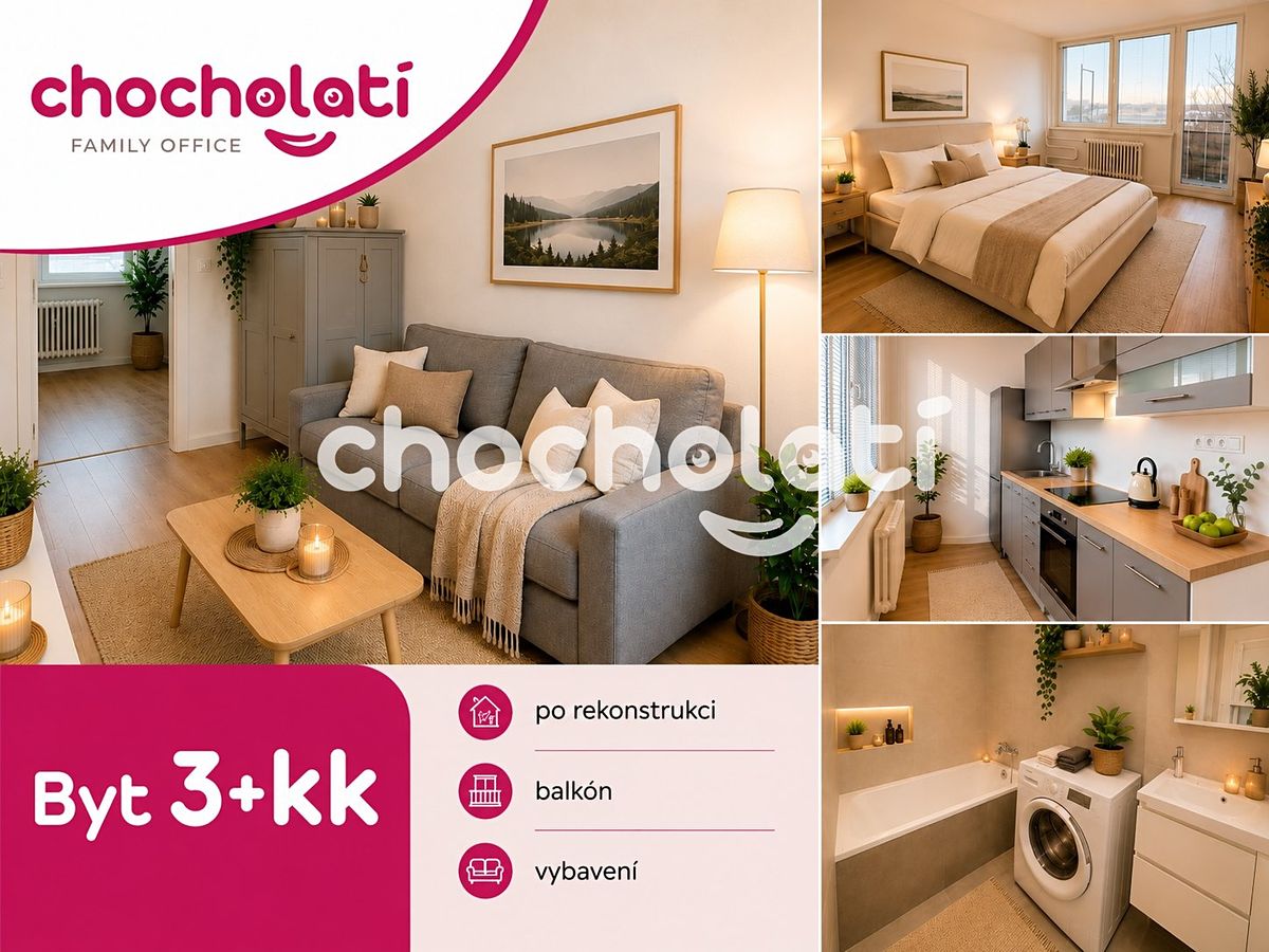 Prodej bytu 3+kk 57 m²