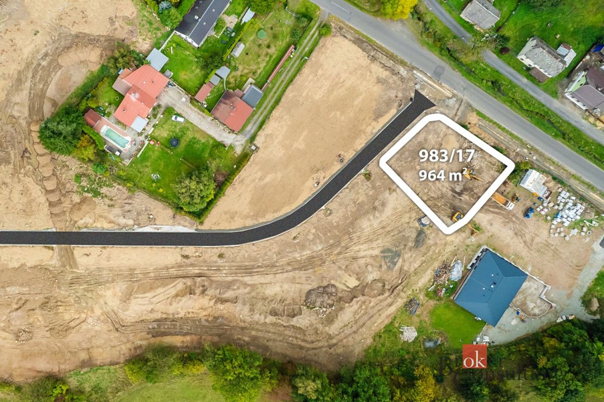Prodej stavebního pozemku 964 m² – fotografie 4