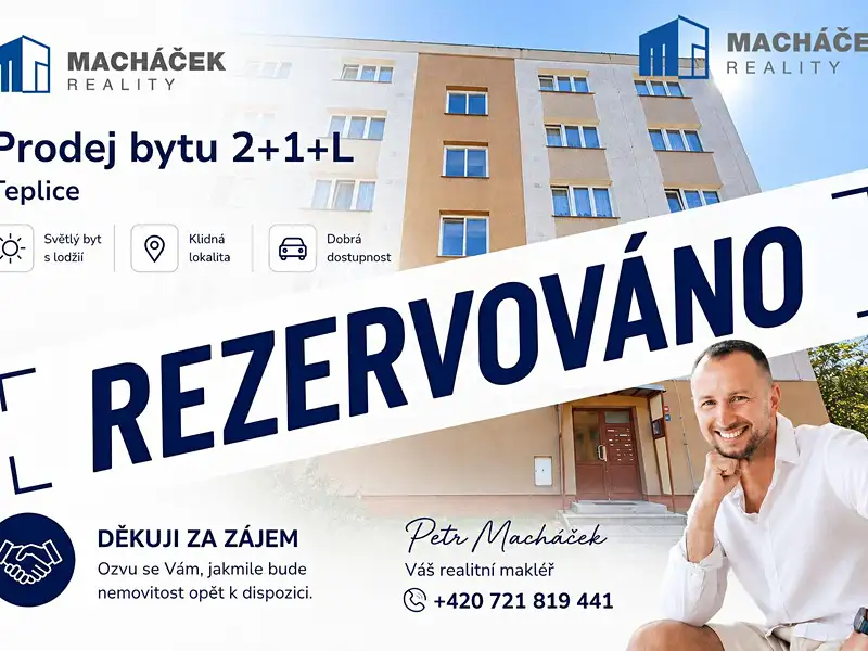 Prodej bytu 2+1 52 m², Teplice – náhled fotky 1