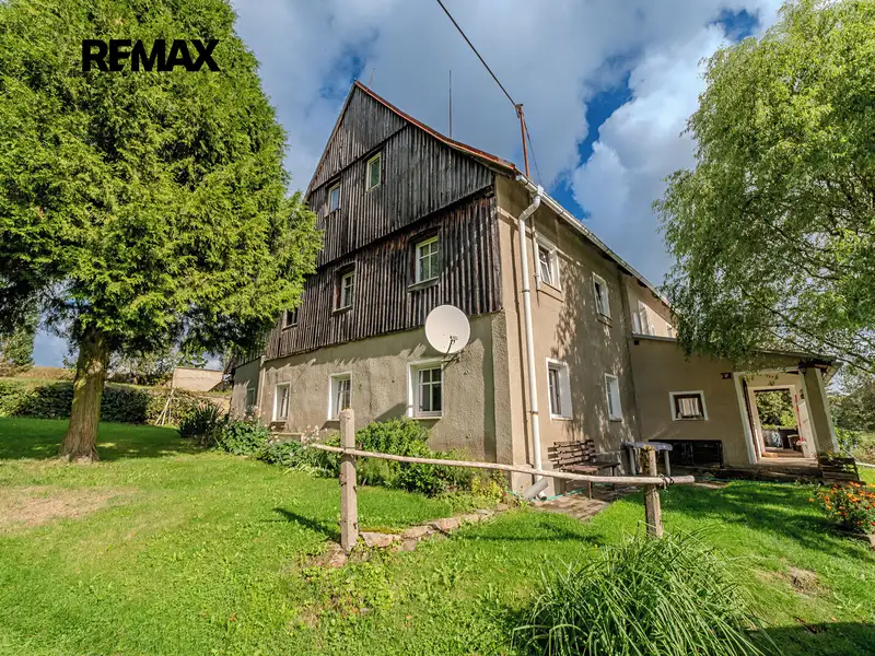 Prodej chalupy 200 m², pozemek 5420 m², Horní Řasnice – náhled fotky 1