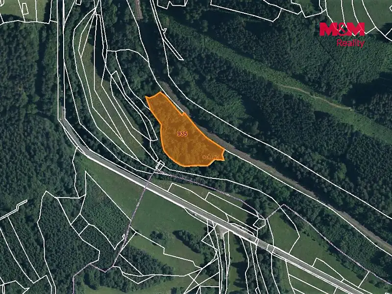 Prodej lesa 8547 m², Lužná – náhled fotky 2