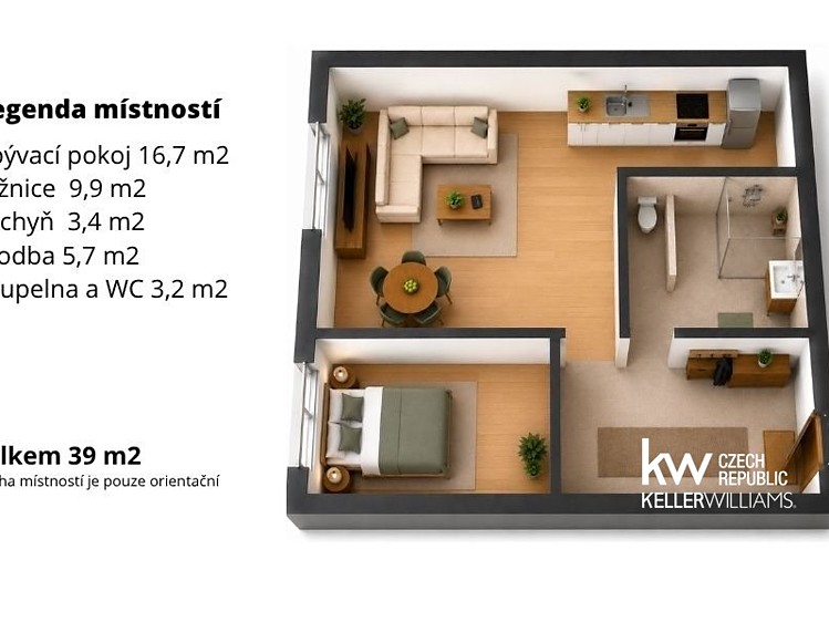 Wohnung 2+kk zum Kauf, 39 m² (16 von 21)
