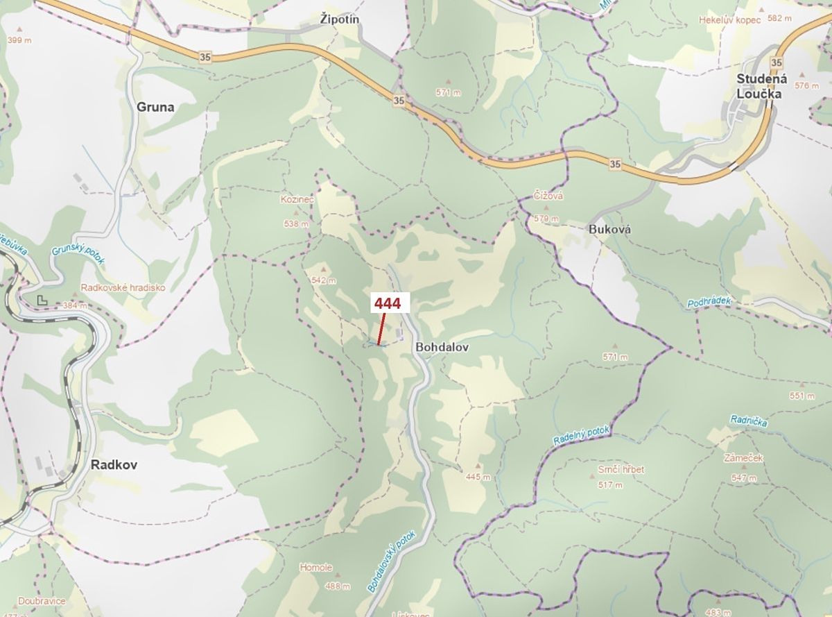 Dražba lesa 302 m², Městečko Trnávka – fotka 1 z 3