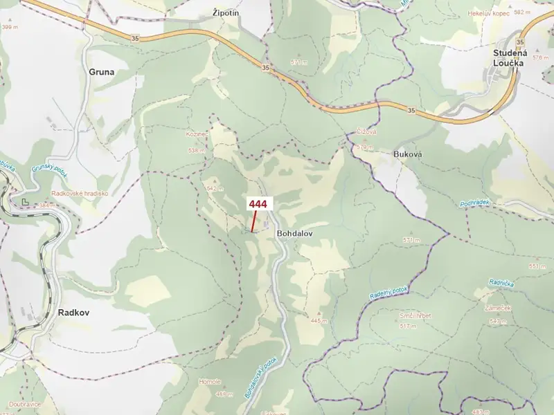 Dražba lesa 302 m², Městečko Trnávka – náhled fotky 1