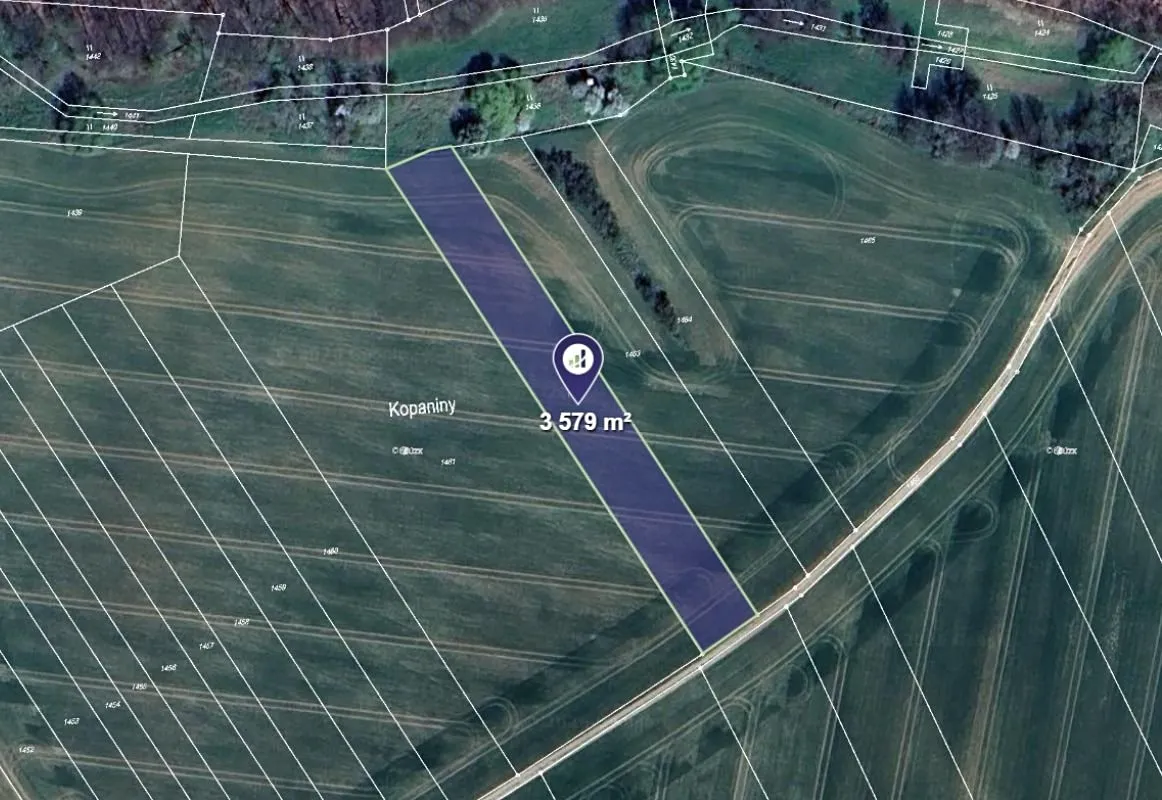 Prodej podílu 1/2 pole 1790 m²