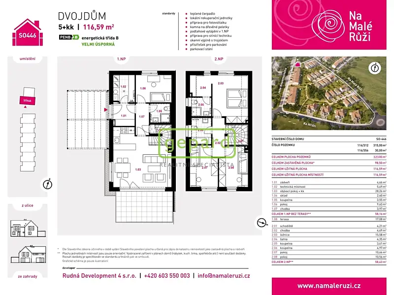 Prodej rodinného domu 117 m², pozemek 323 m², Drahelčice – náhled fotky 2
