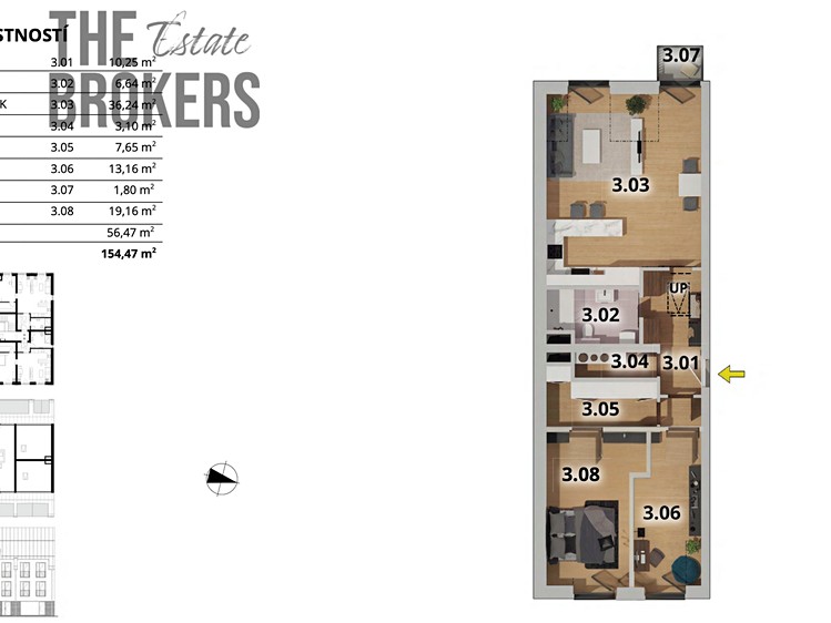 Квартира 3+kk на продаж, 96 м² (32 з 32)