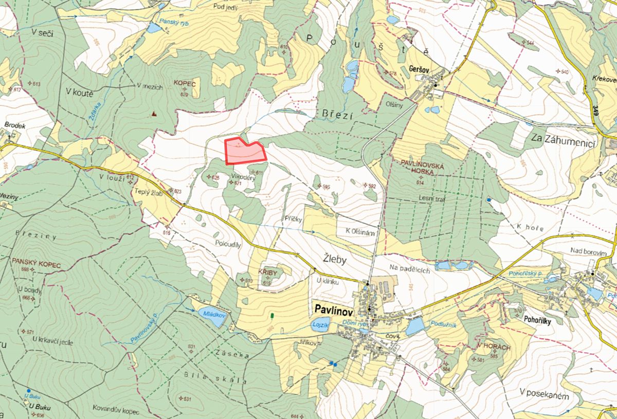 Prodej pole 54364 m² – fotografie 2