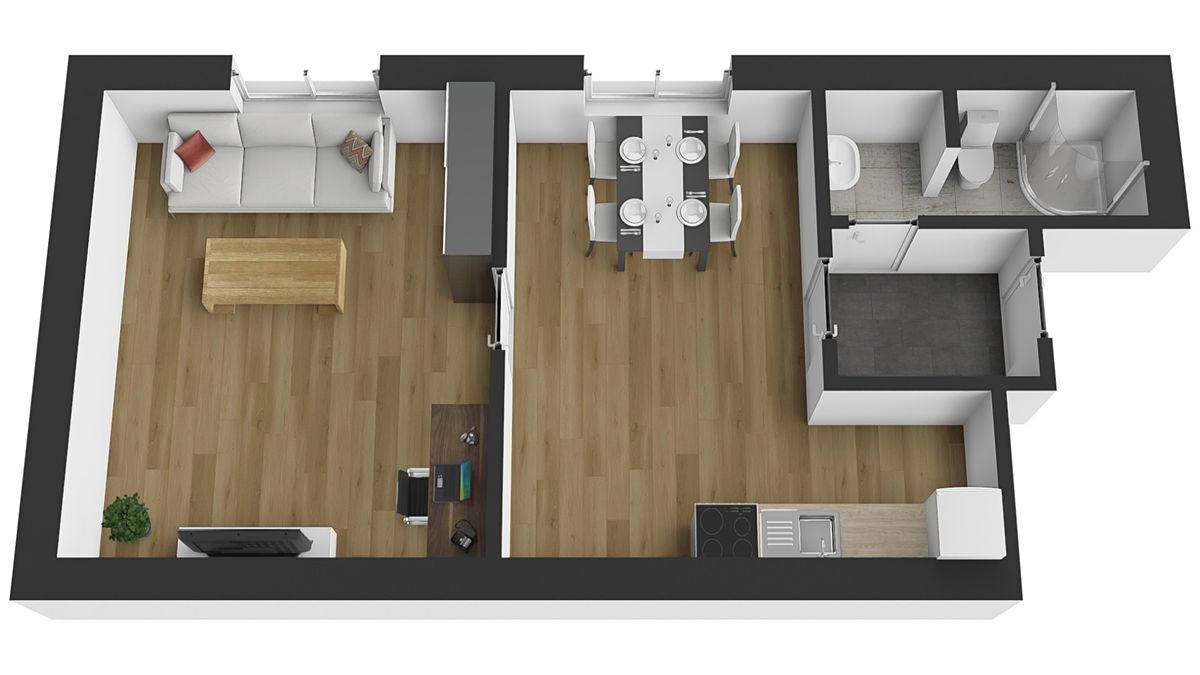 Prodej bytu 2+kk 40 m² – fotografie 2