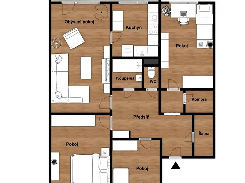Prodej bytu 4+1 82 m², Most – náhled fotky 3