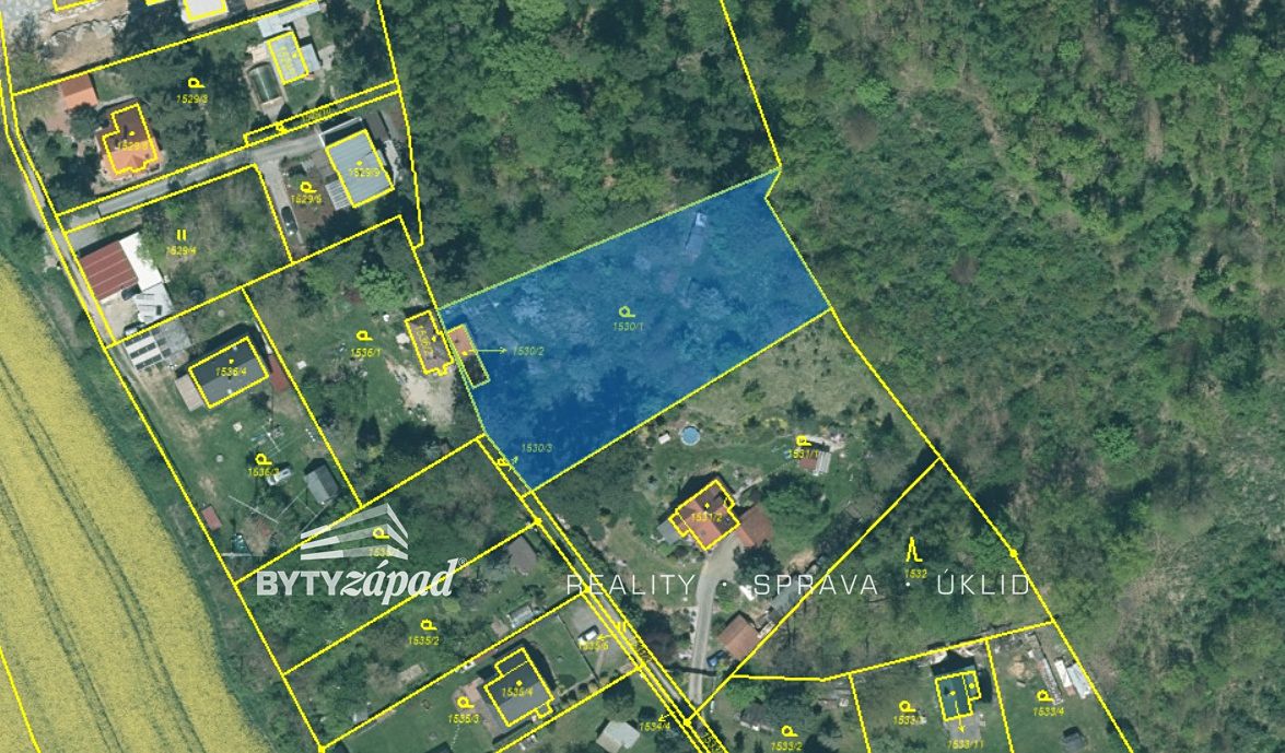 Prodej stavebního pozemku 2115 m²