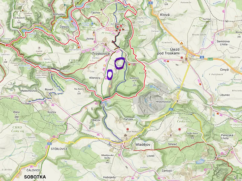 Prodej pole 9337 m², Troskovice – náhled fotky 1