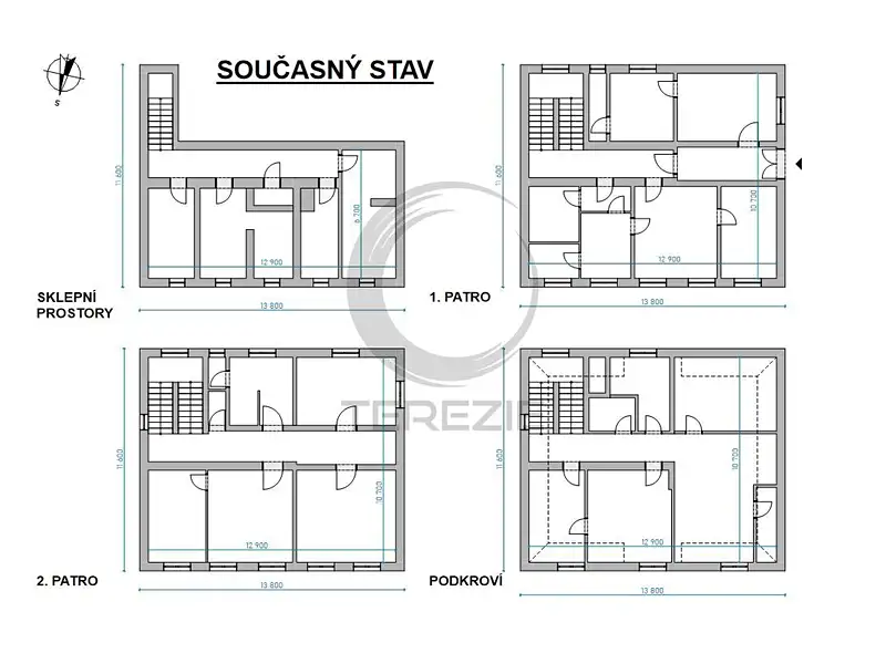 Prodej činžovního domu 382 m², Ústí nad Labem – náhled fotky 2