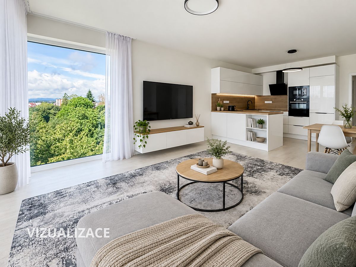 Pronájem bytu 3+kk 70 m²