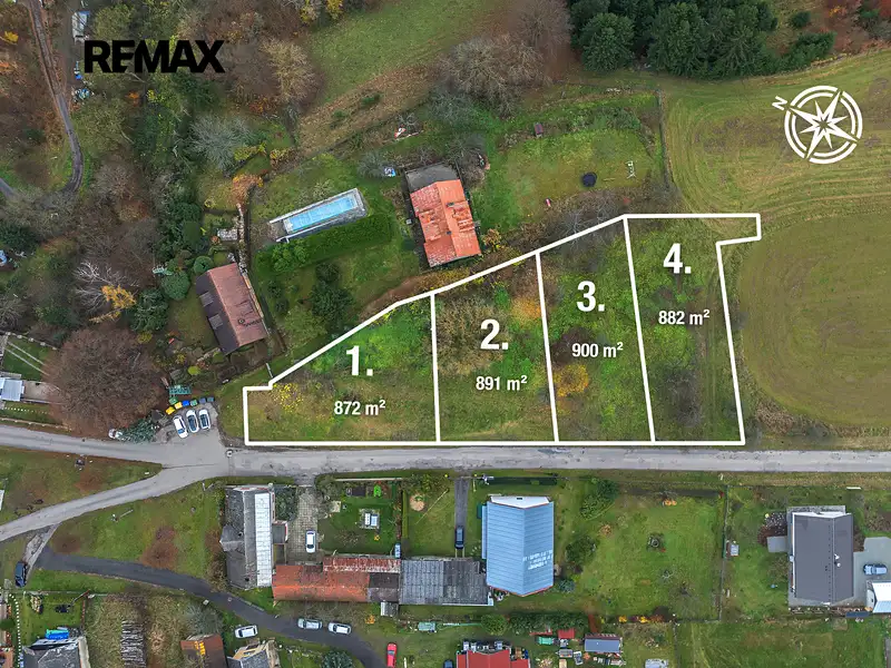 Prodej stavebního pozemku 872 m², Mukařov – náhled fotky 2