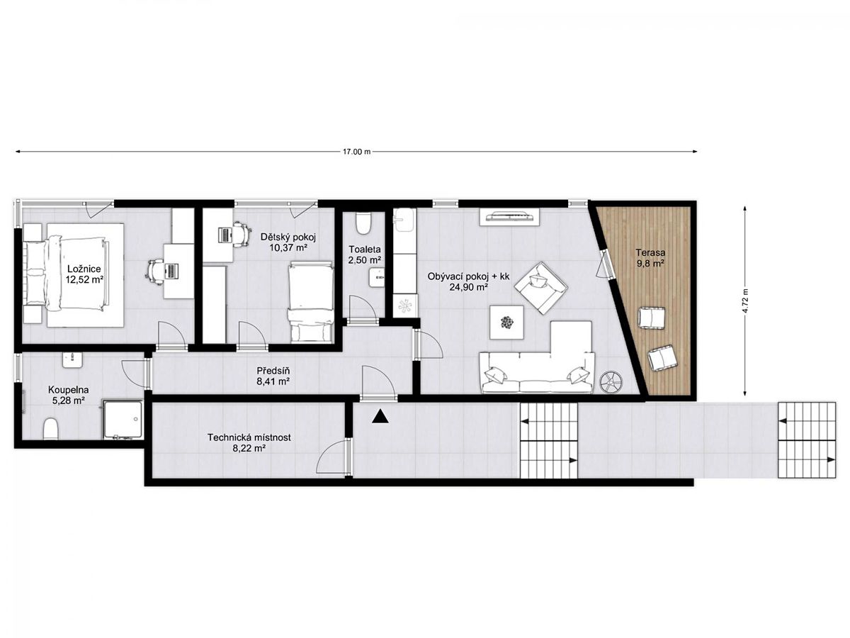 Prodej chaty 63 m², pozemek 458 m² – fotografie 4