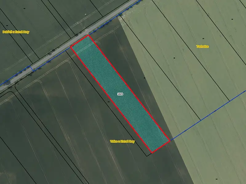 Prodej pole 12155 m², Vidice – náhled fotky 1