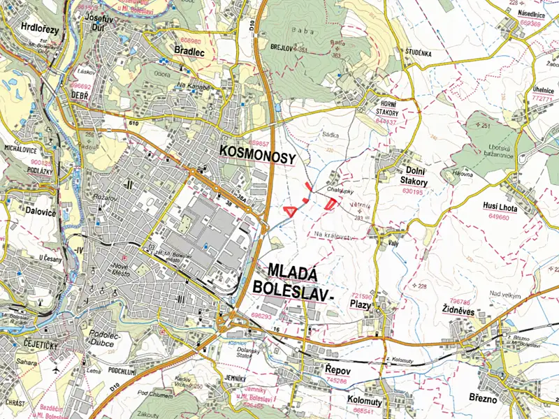 Prodej pole 17353 m², Kosmonosy – náhled fotky 2