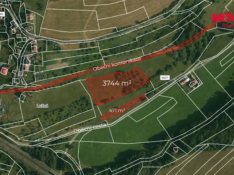 Prodej louky 4215 m², Lužná – náhled fotky 3