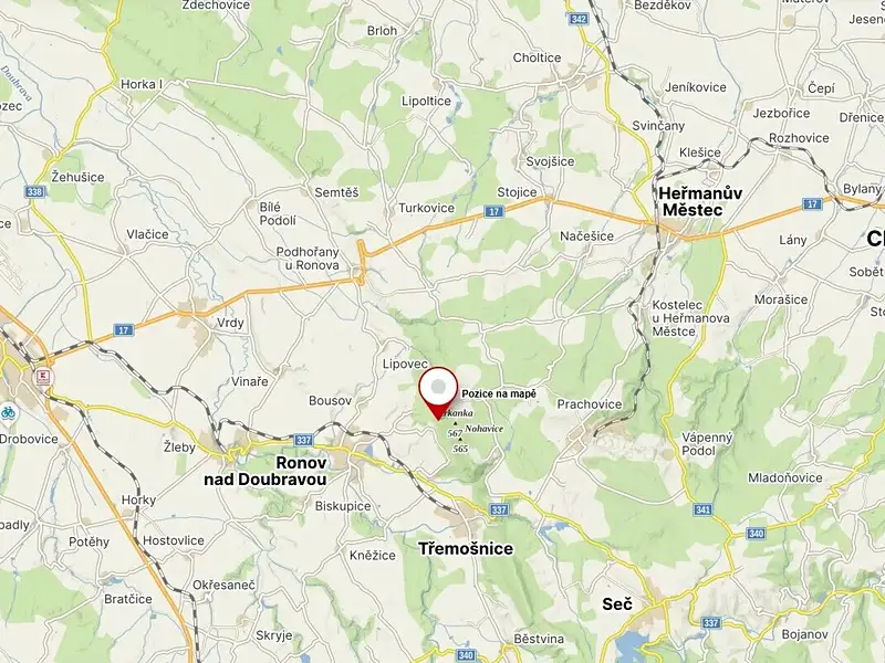 Prodej pole 6524 m², Žlebské Chvalovice – náhled fotky 3