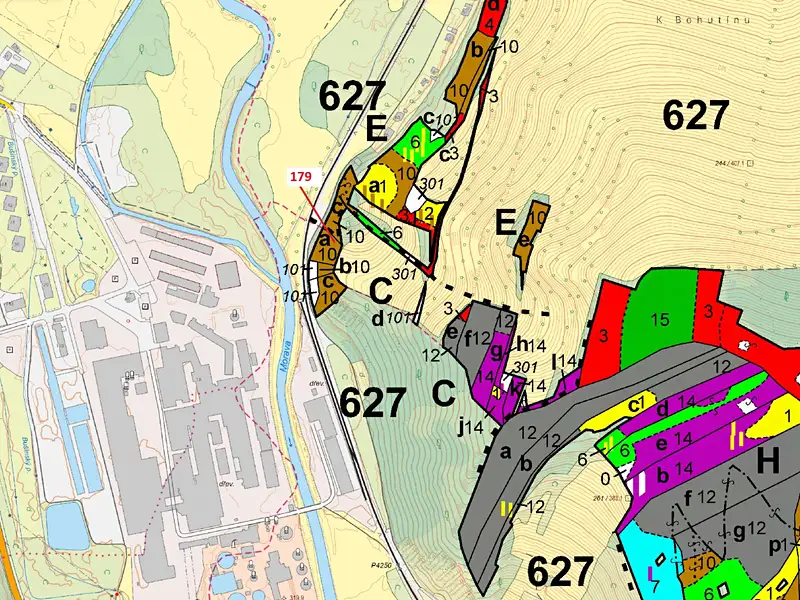 Dražba lesa 939 m², Bohutín – náhled fotky 3