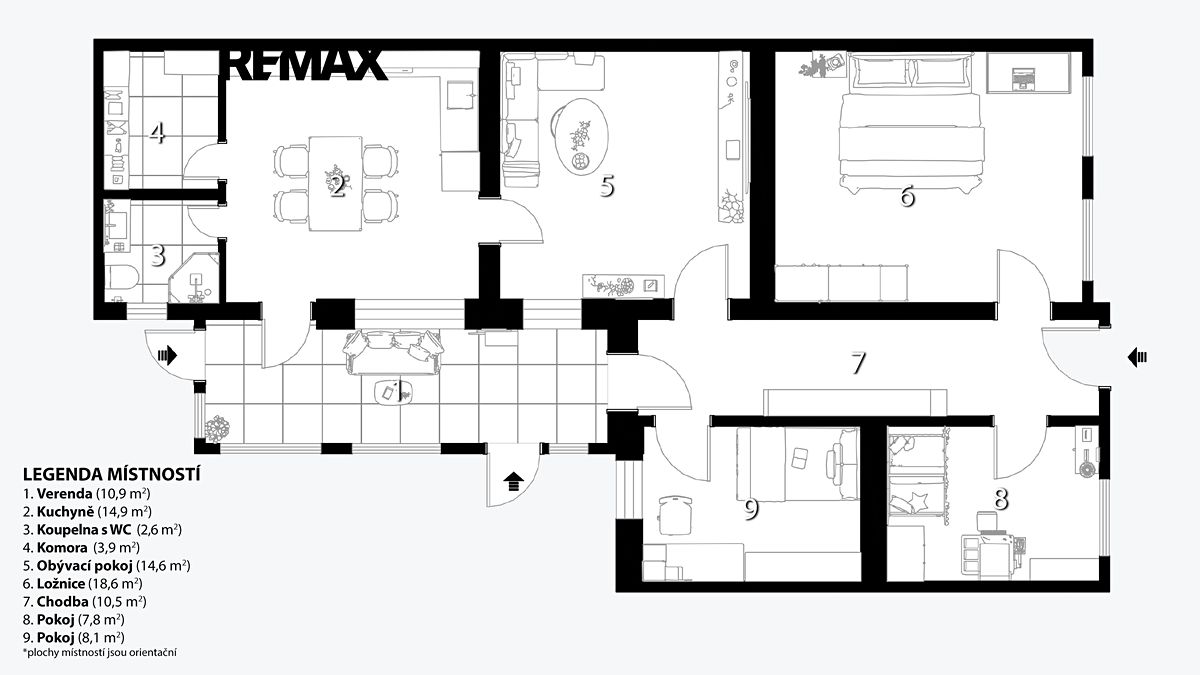Prodej rodinného domu 200 m², pozemek 1812 m² – fotografie 2