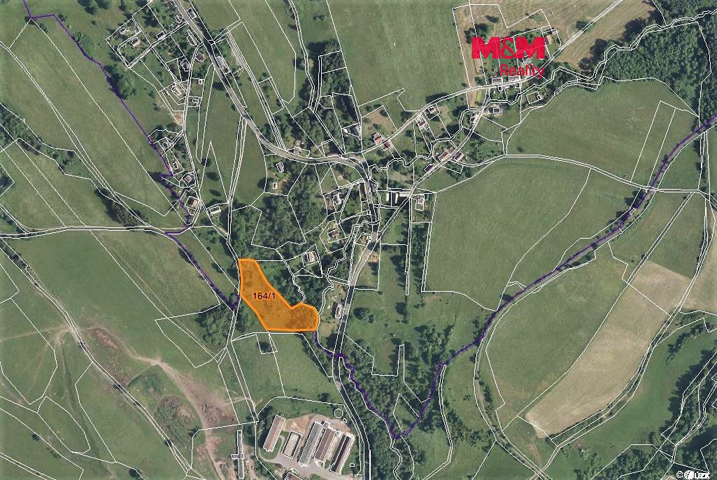 Prodej louky 9345 m², Volfartice – fotka 1 z 3