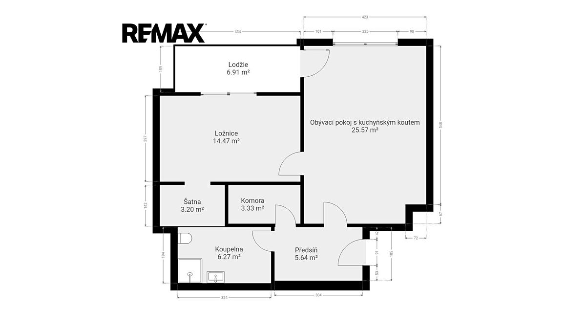 Prodej bytu 2+kk 63 m² – fotografie 3