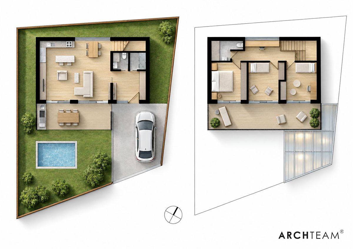 Prodej stavebního pozemku 215 m² – fotografie 3