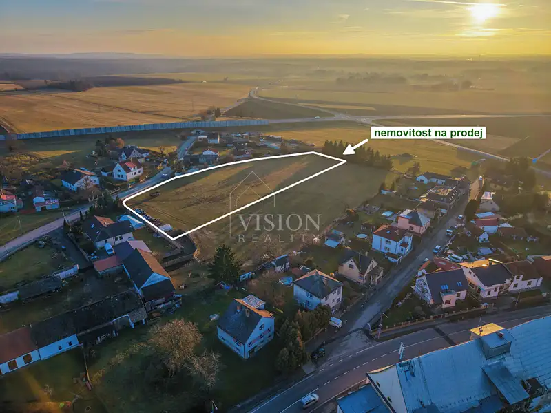 Prodej stavebního pozemku 7639 m², Chýnov – náhled fotky 2