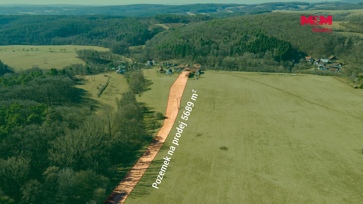 Prodej stavebního pozemku 5689 m² – fotografie 3