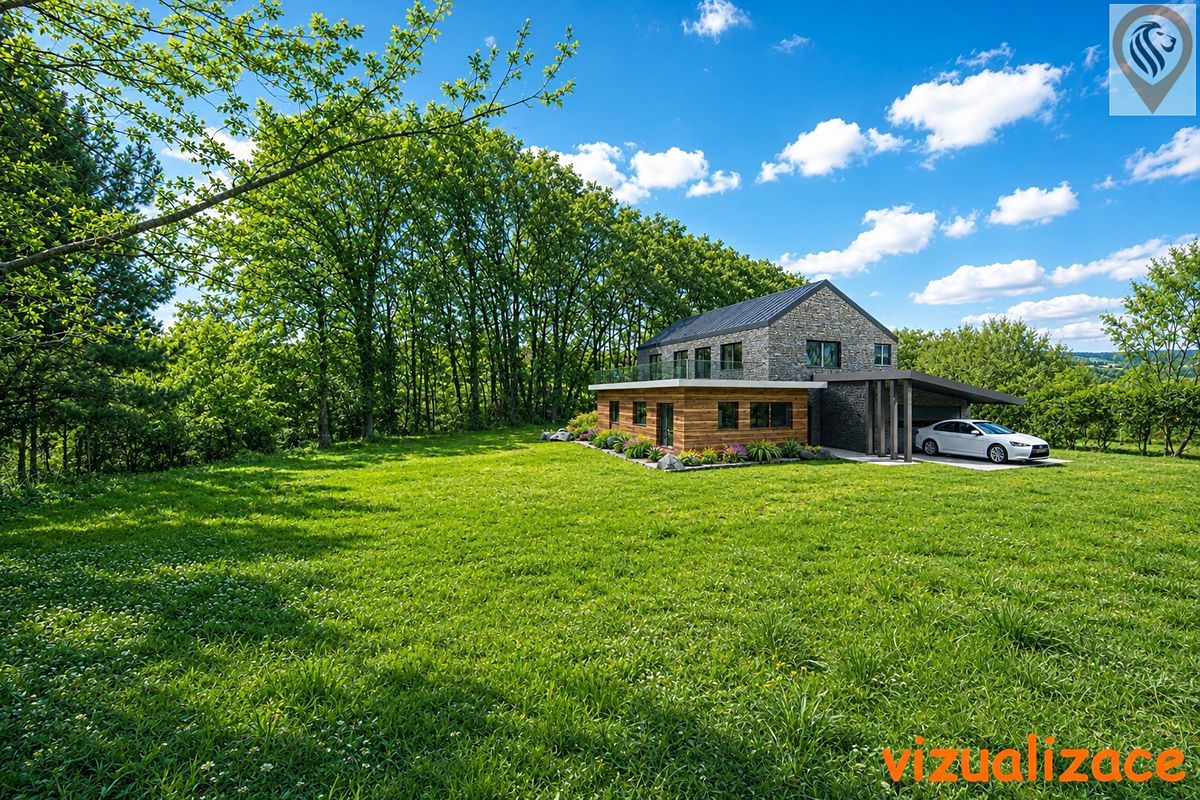 Prodej stavebního pozemku 2410 m² – fotografie 3