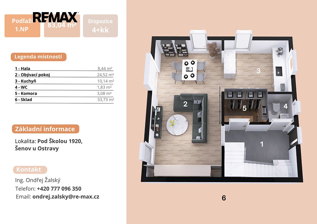 Prodej rodinného domu 131 m², pozemek 976 m² – fotografie 2