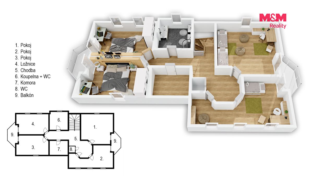 Prodej rodinného domu 277 m², pozemek 963 m² – fotografie 4