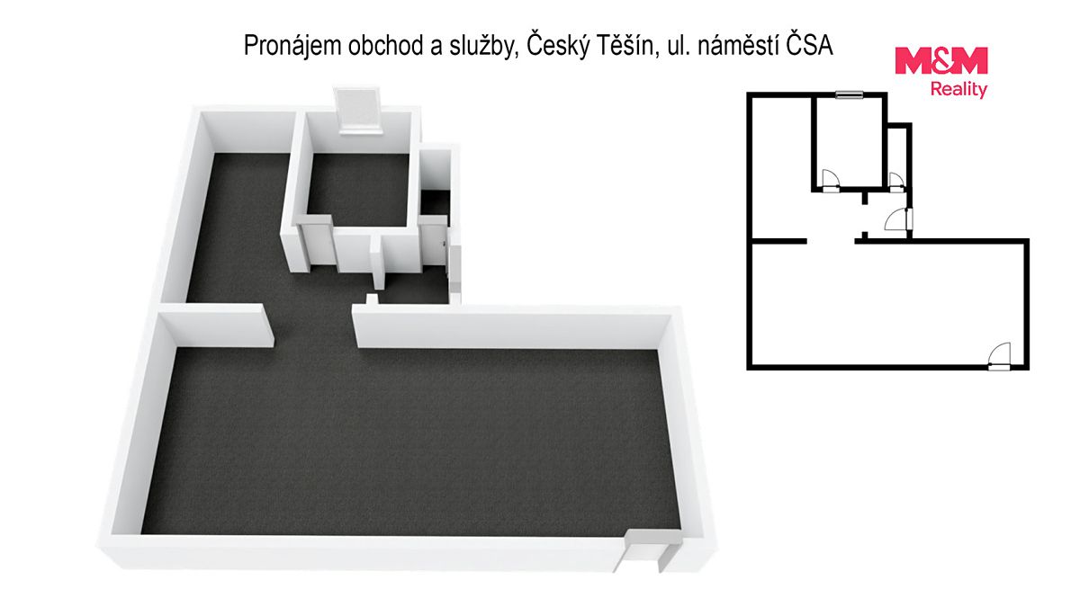 Pronájem obchodního prostoru 110 m² – fotografie 3