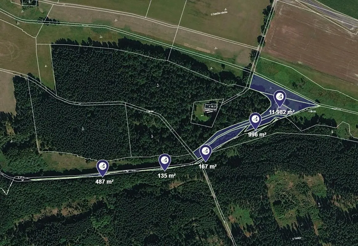 Prodej louky 13767 m²