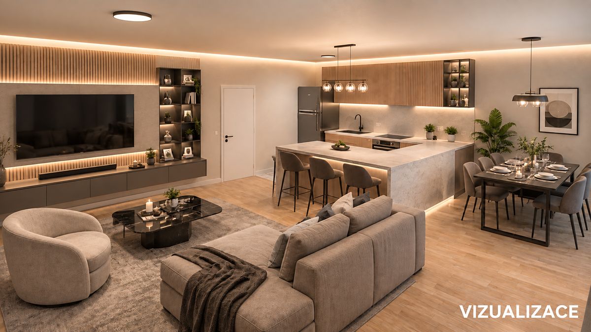 Prodej bytu 3+kk 76 m²