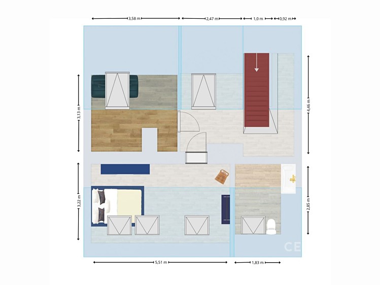 Квартира 3+1 на продаж, 98 м² (6 з 19)