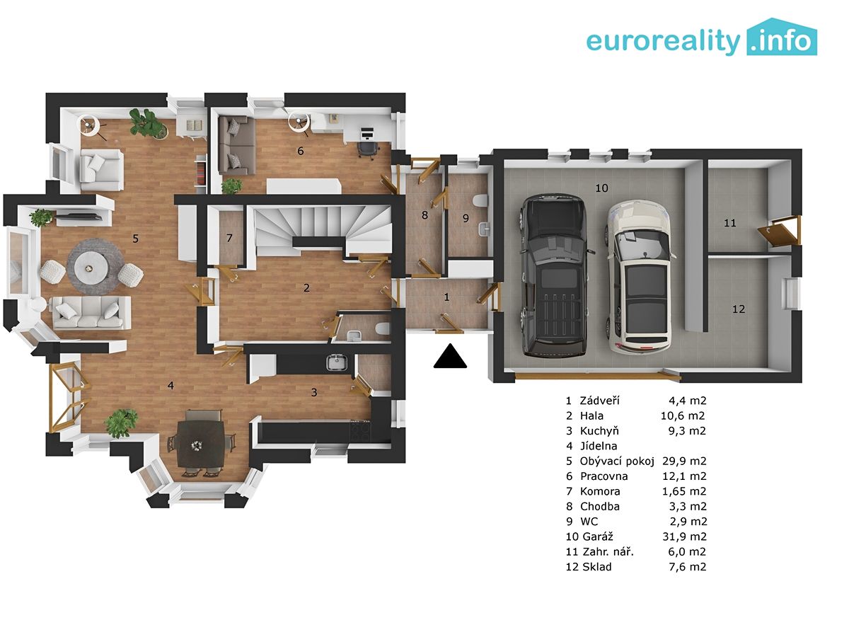 Prodej rodinného domu 247 m², pozemek 1724 m²