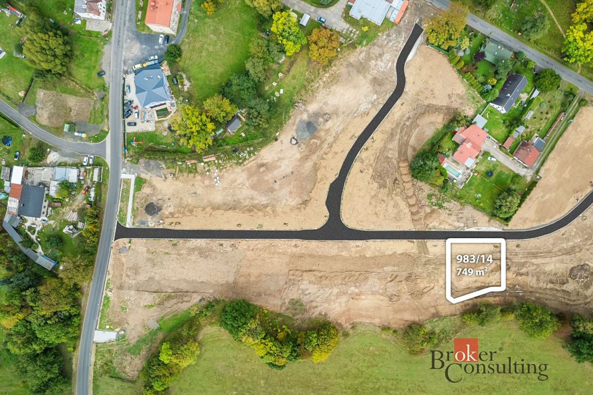 Prodej stavebního pozemku 749 m² – fotografie 4