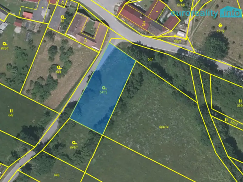 Prodej stavebního pozemku 1125 m², Bílsko – náhled fotky 3
