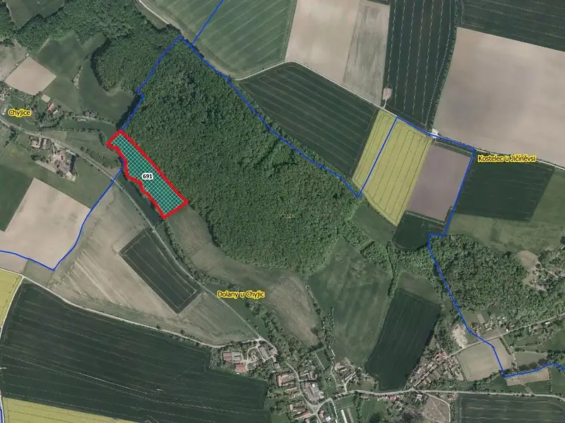 Prodej louky 20868 m², Jičíněves – náhled fotky 2