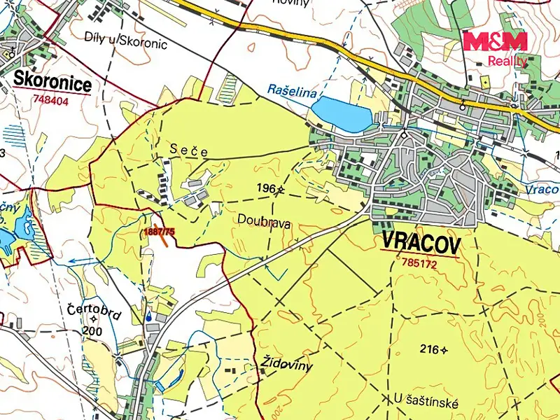 Prodej pole 1634 m², Vacenovice – náhled fotky 2