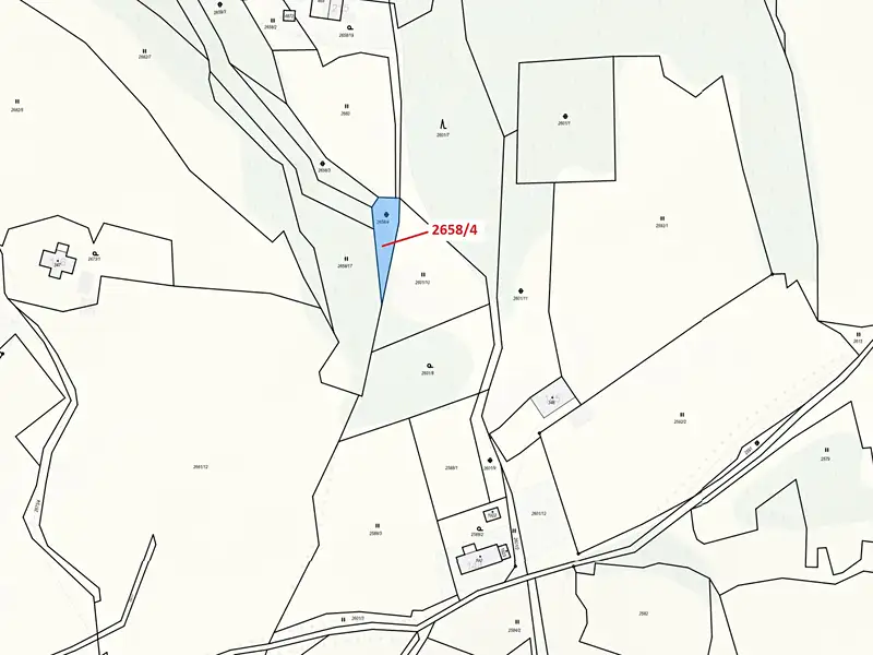 Dražba pozemku 370 m², Valašská Bystřice – náhled fotky 3