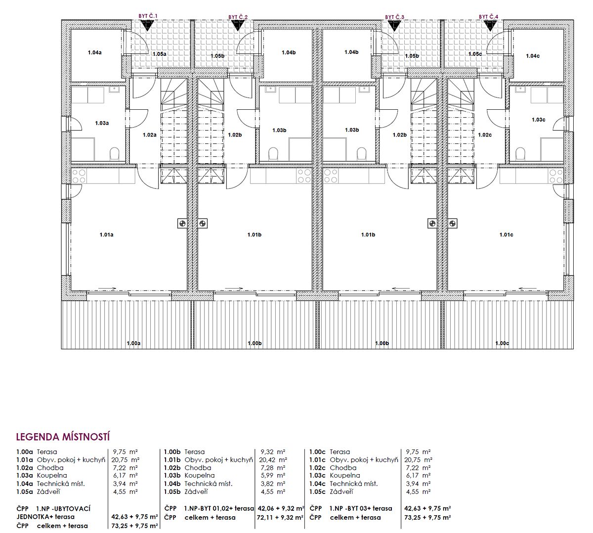 Prodej bytu 3+kk 72 m² – fotografie 2