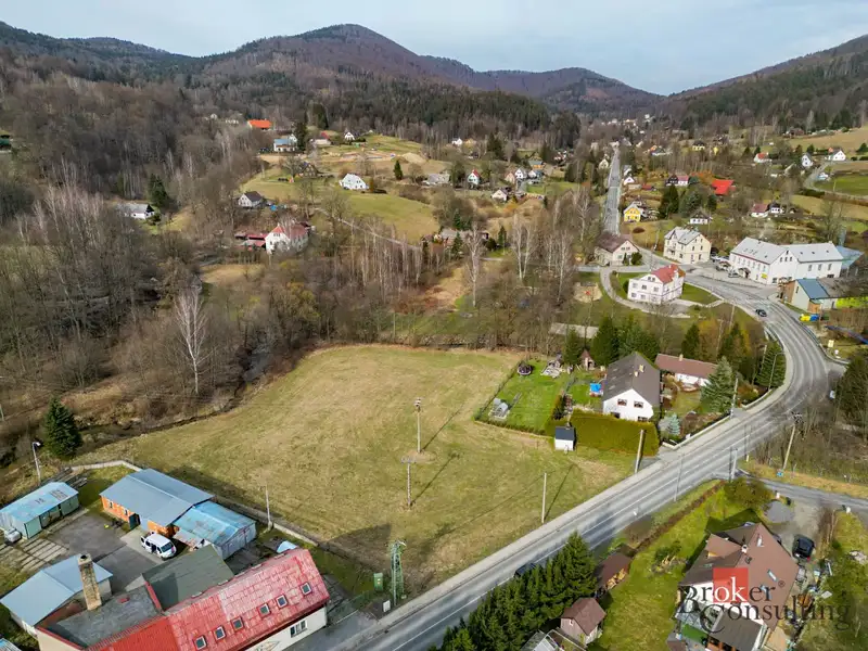 Prodej komerčního pozemku 5682 m², Oldřichov v Hájích – náhled fotky 2